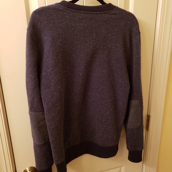 Alternative Apparel Navy Crew Neck Sweatshirt Med - Picture 2 of 3